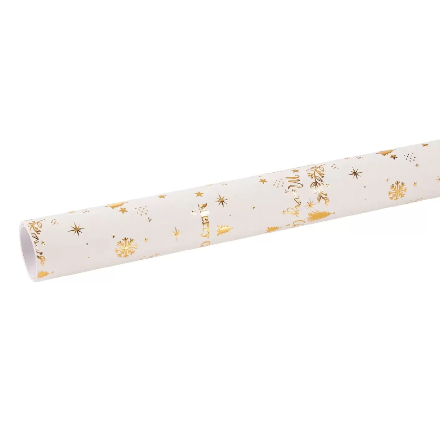 NANU-NANA Geschenkpapier Prägung, Schrift/creme, 2 M Outlet