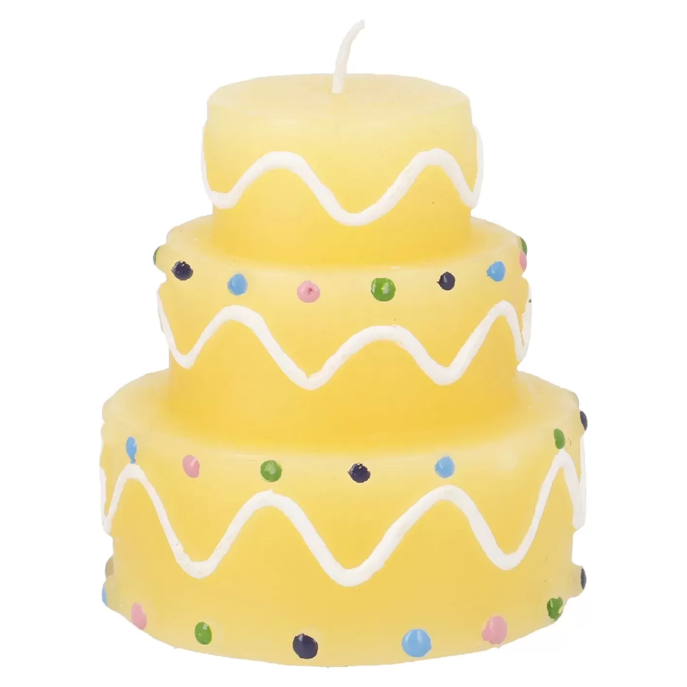 NANU-NANA Kerze Geburtstag, Tortenform, Gelb, 6 X 7 Cm Flash Sale