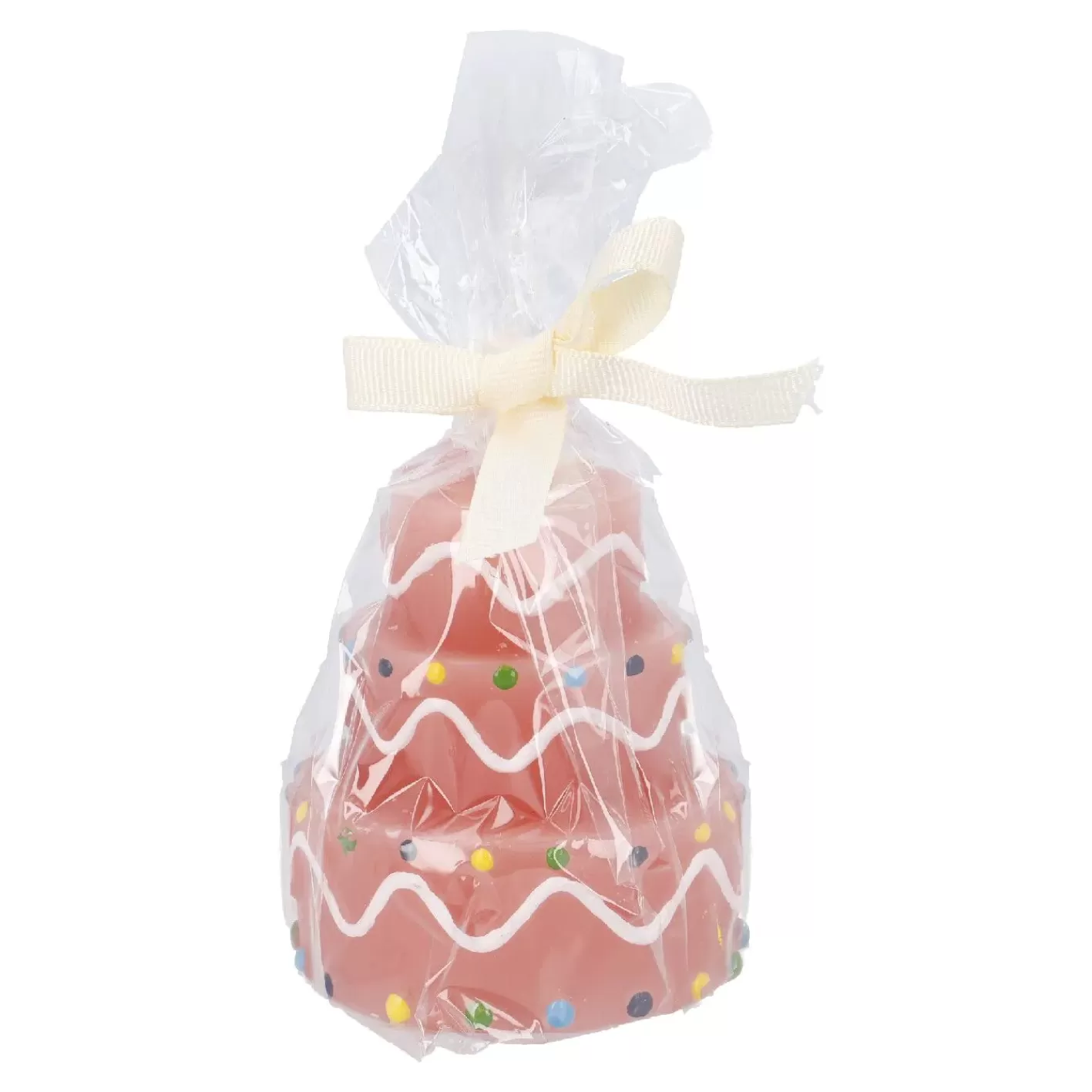 NANU-NANA Kerze Geburtstag, Tortenform, Rosa, 6 X 7 Cm Best