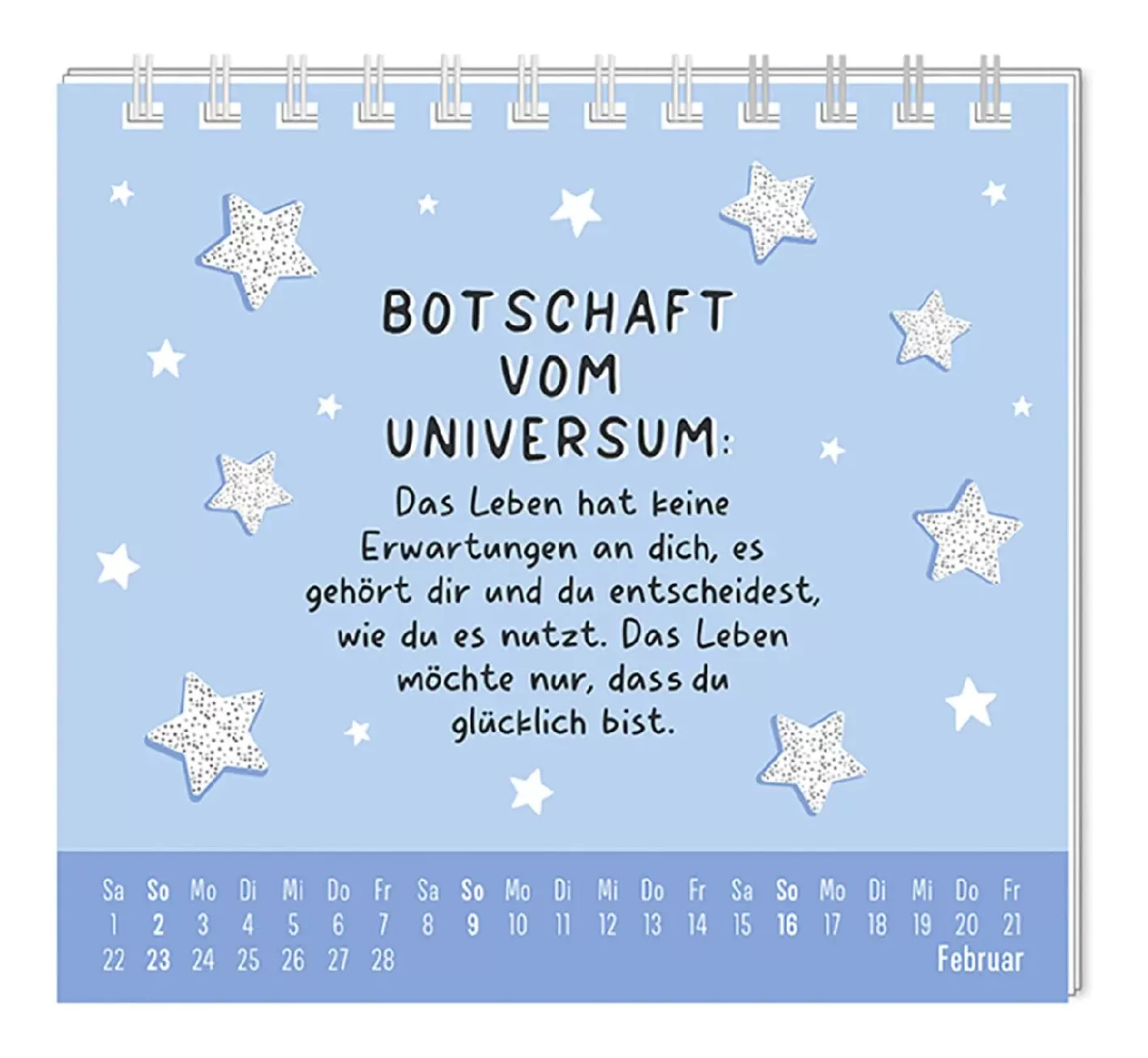 NANU-NANA Mini-Tischkalender 2025, Der Beste Tag Discount