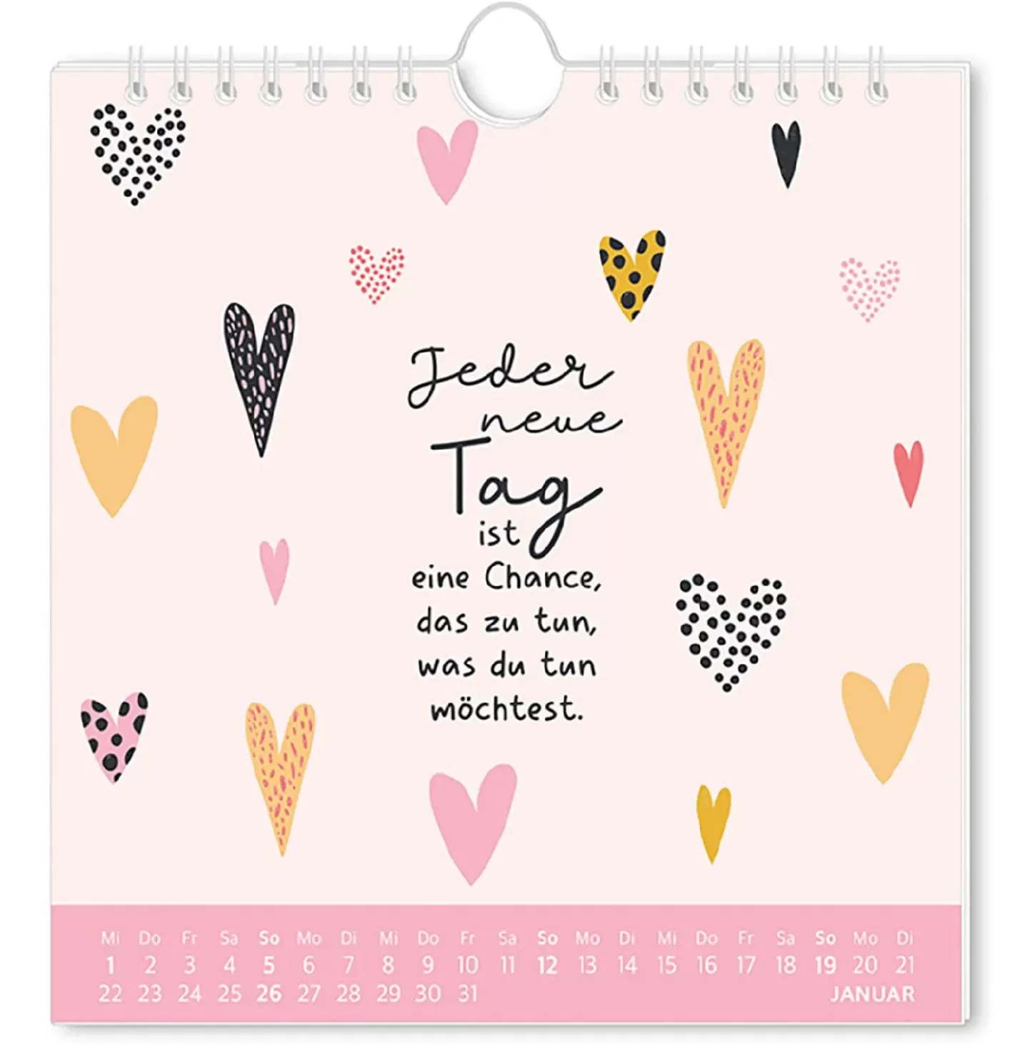 NANU-NANA Postkarten Kalender, 2025, Der Beste Tag Discount