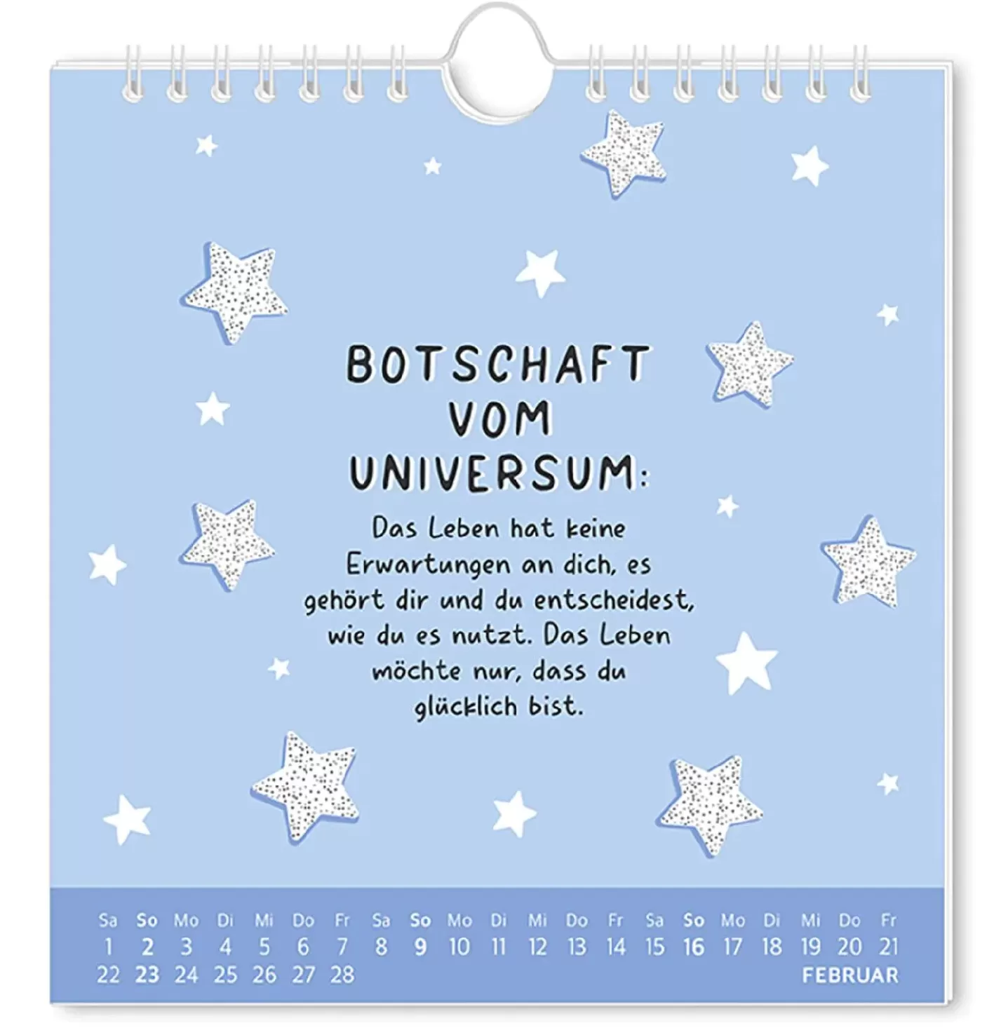 NANU-NANA Postkarten Kalender, 2025, Der Beste Tag Discount