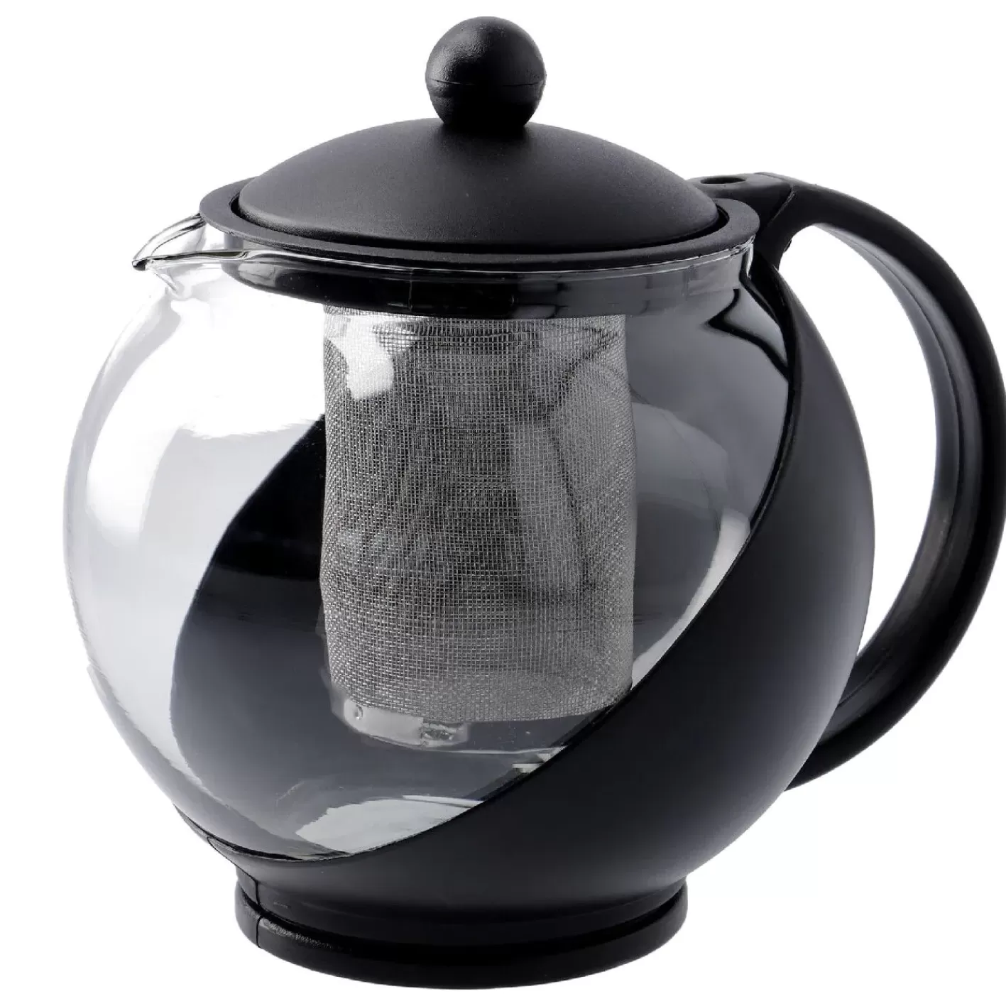 NANU-NANA Teekanne Mit Filter, Schwarz, 1250 Ml Fashion